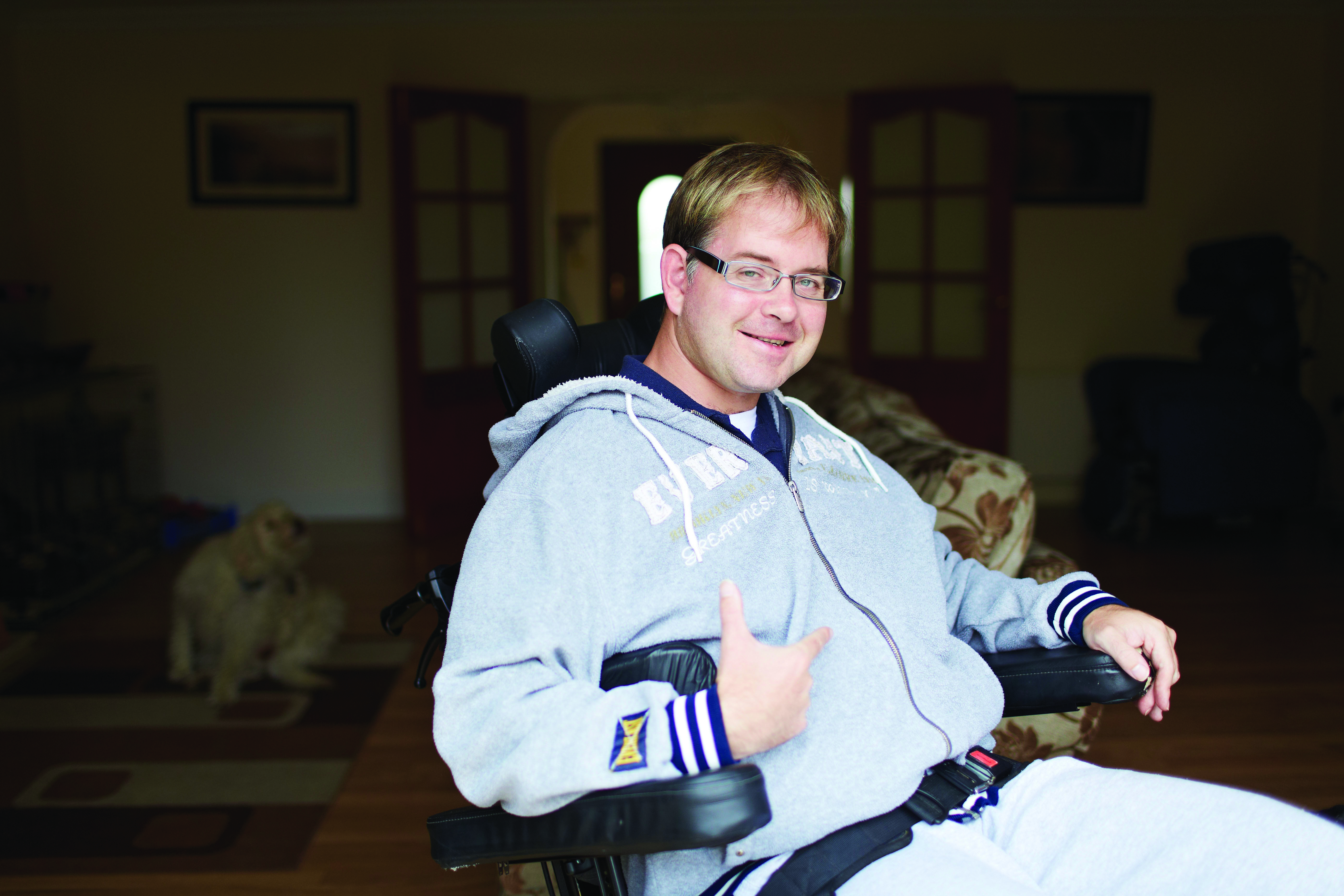 Patrick O'Malley, brain injury client