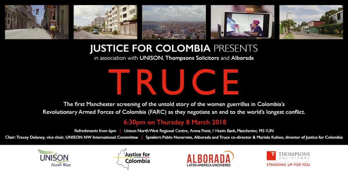 A film poster for Truce