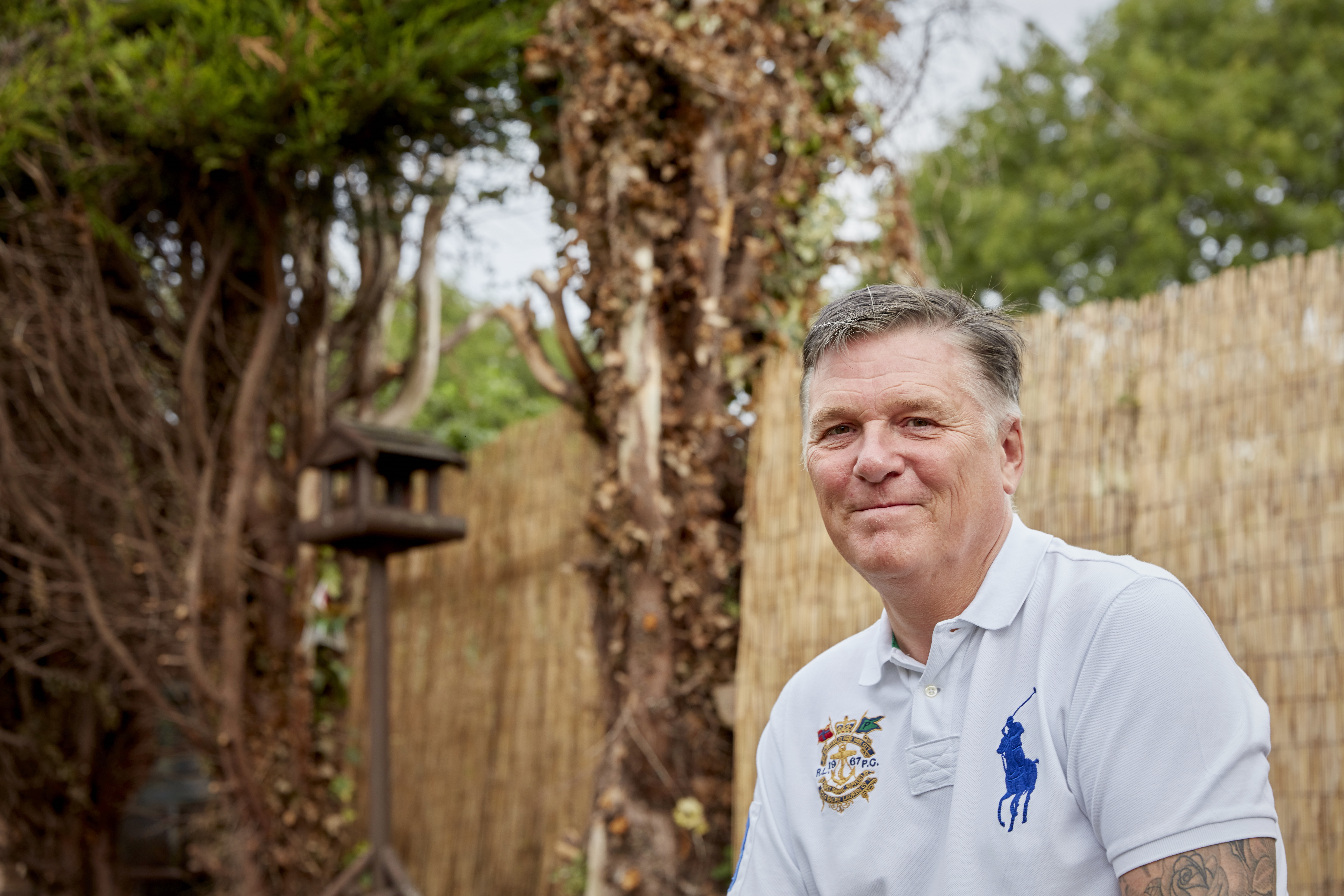 David Coggill from Leeds who was diagnosed with pleural thickening