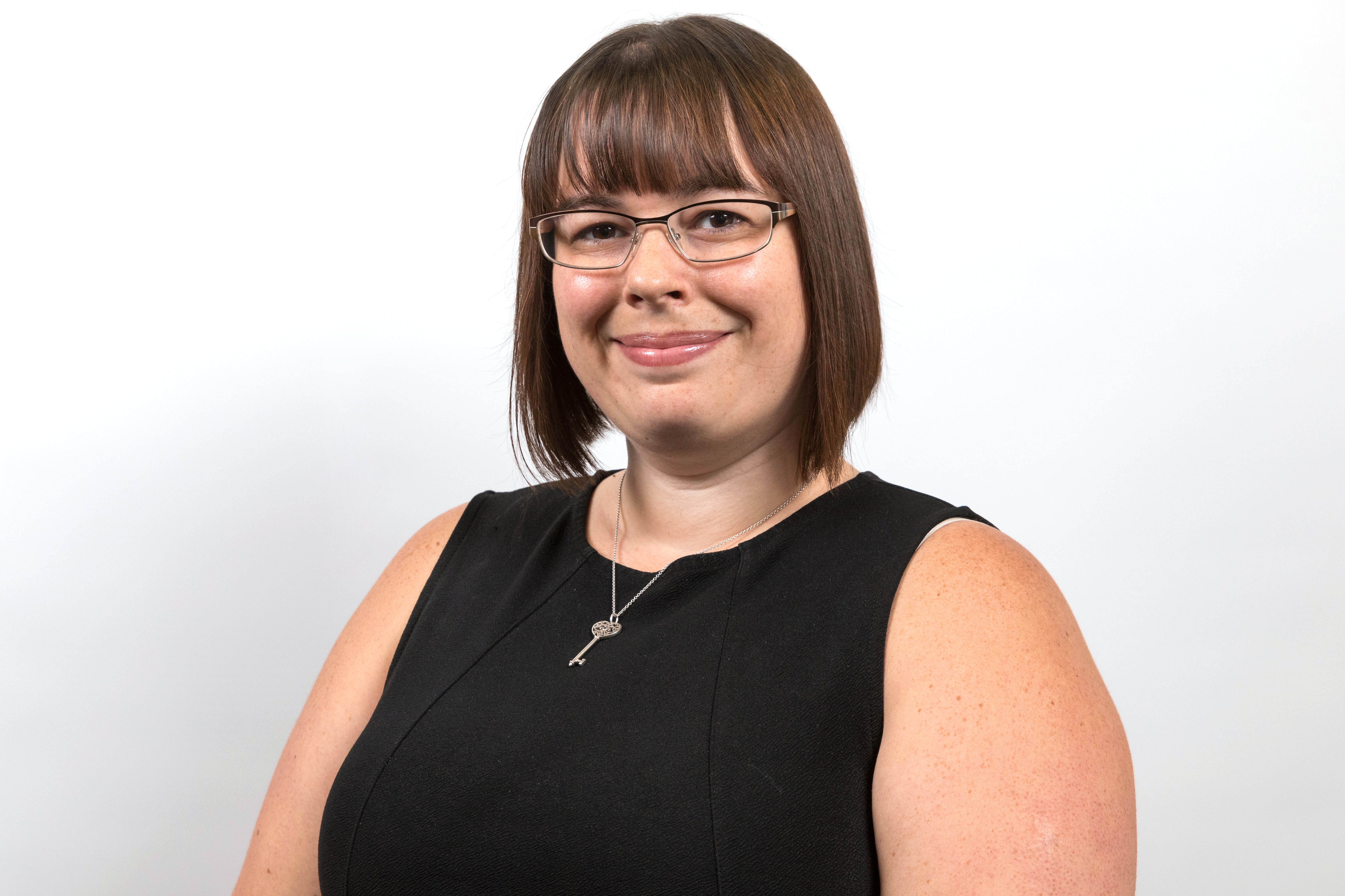Thompsons solicitor Donna Hughes smiling