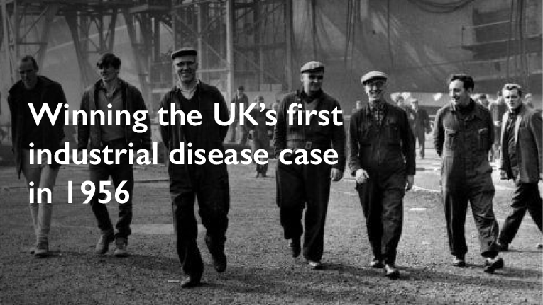 industrial workers from the 50s