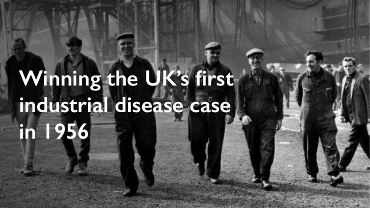 industrial workers from the 50s