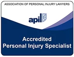 Accredited personal injury specialist logo