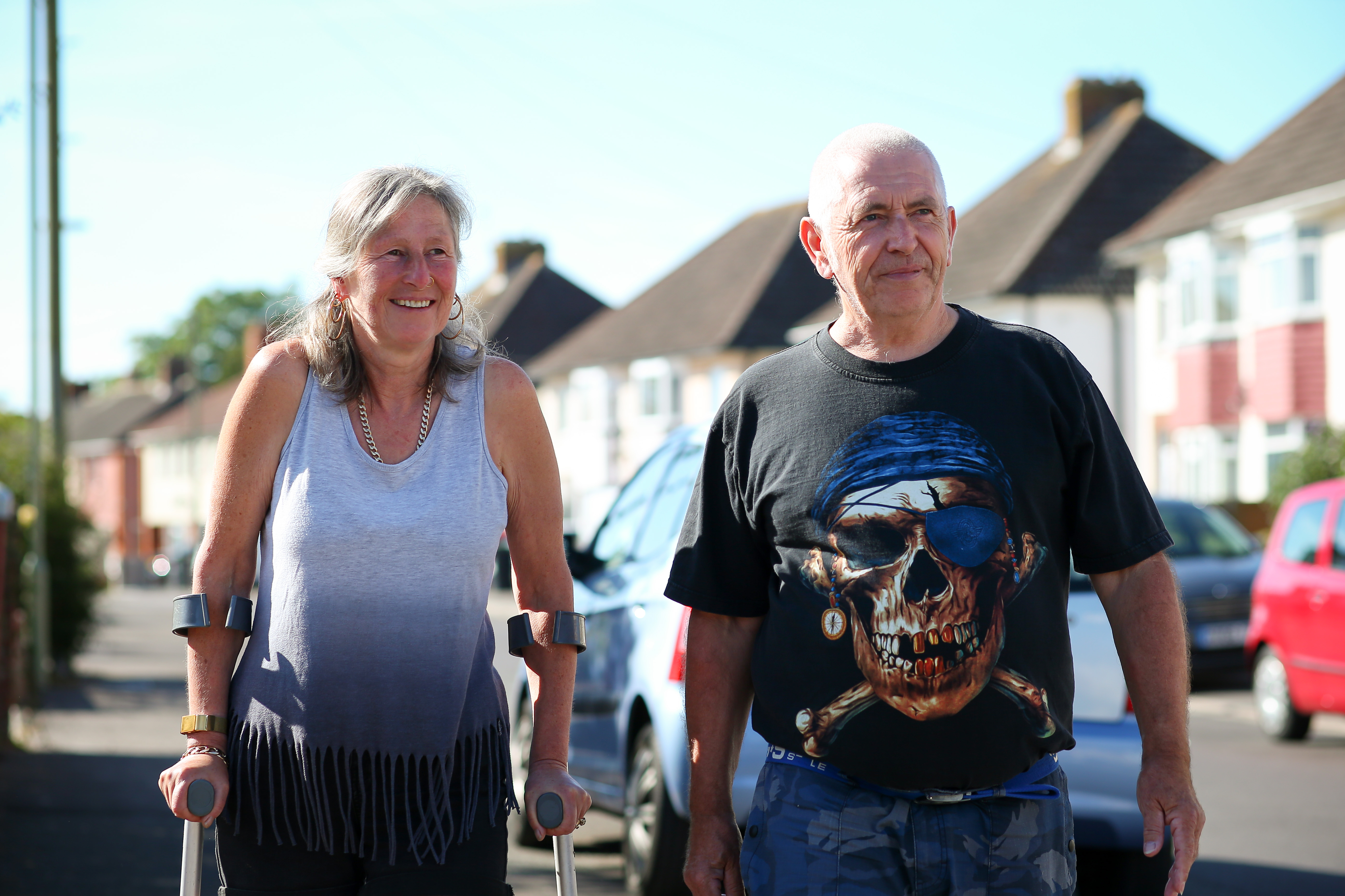 Senga Lock and her husband