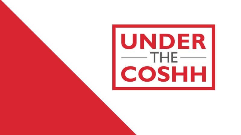 Under the COSHH toolkit