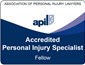 APIL accreditation mark for a Fellow